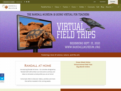randallmuseum.org snapshot