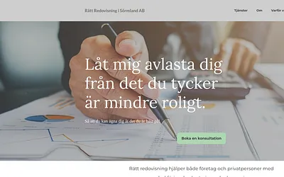 ratt-redovisning.se snapshot