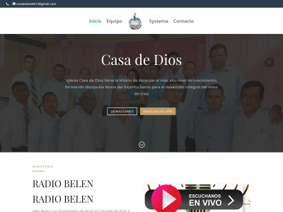 casadediosnicaragua.com snapshot