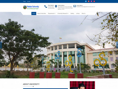 patheinuniversity.edu.mm snapshot