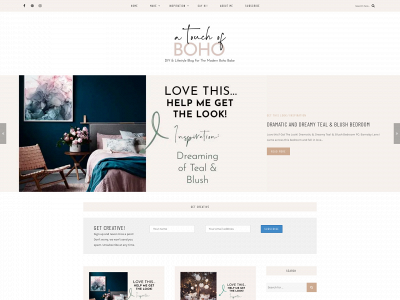 atouchofboho.com snapshot