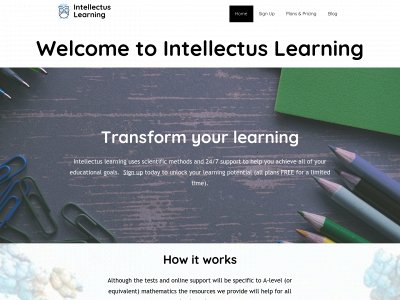 intellectuslearning.co.uk snapshot