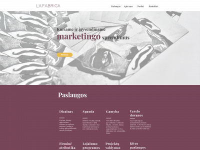 lafabrica.lt snapshot