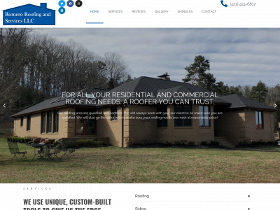 romero-roofing.com snapshot