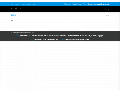 clinicthirtytwo.com snapshot