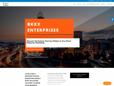 bkxxmarketing.agency snapshot