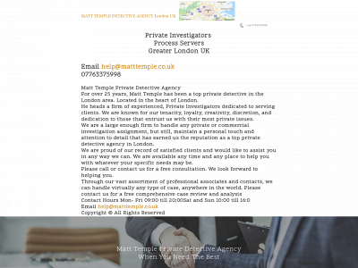 matttemple.co.uk snapshot