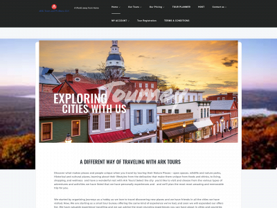 arktours.org snapshot