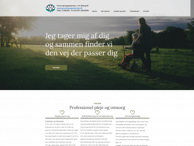 personligsygeplejerske.dk snapshot