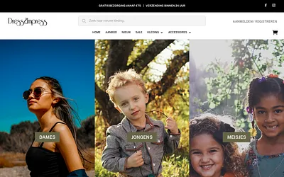 dress2impress.be snapshot