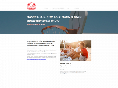 fredrikstadbasket.no snapshot