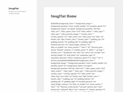 snugflat.com snapshot