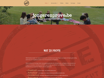 jongerenprove.be snapshot