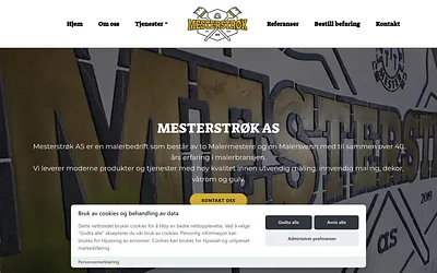 mesterstrok.no snapshot