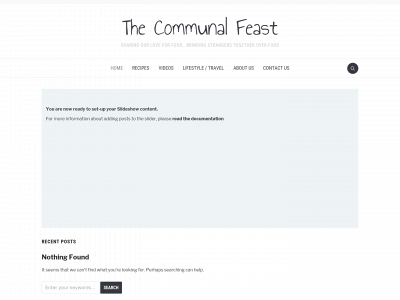 thecommunalfeast.com snapshot