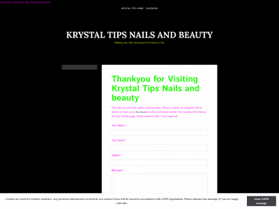 krystaltips.co.uk snapshot
