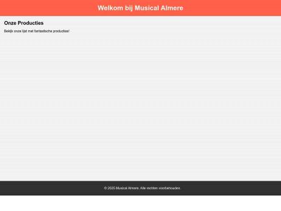 musicaltest.nl snapshot