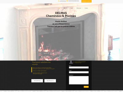chemineesdelmas.be snapshot