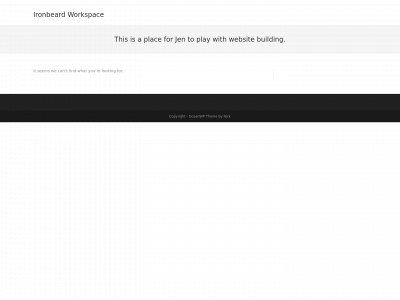 ironbeardworkroom.com snapshot