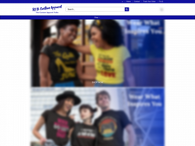 rbcustomapparel.com snapshot
