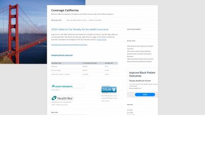 coverage-ca.com snapshot