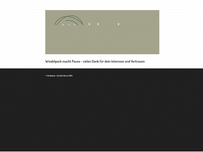 windelpack.ch snapshot
