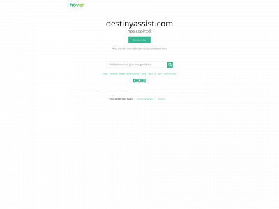 destinyassist.com snapshot