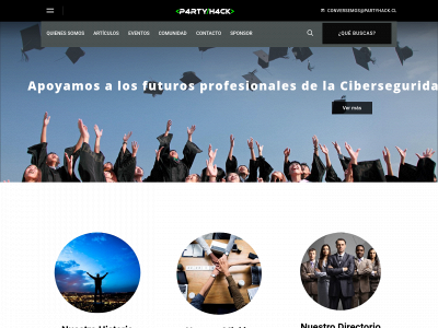 partyhack.cl snapshot