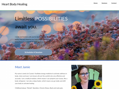heartbodyhealing.com snapshot