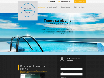 piscinaselarca.com snapshot