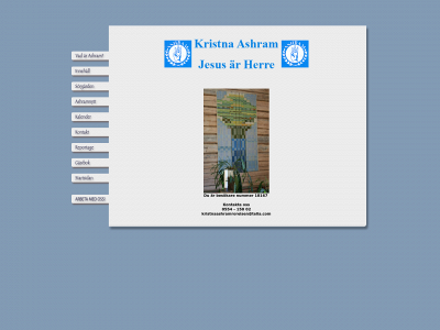 kristnaashram.se snapshot