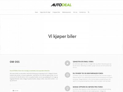 autodeals.no snapshot
