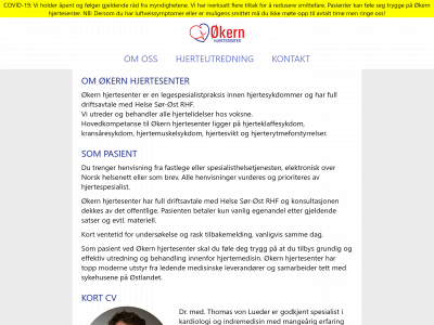 okernhjertesenter.no snapshot