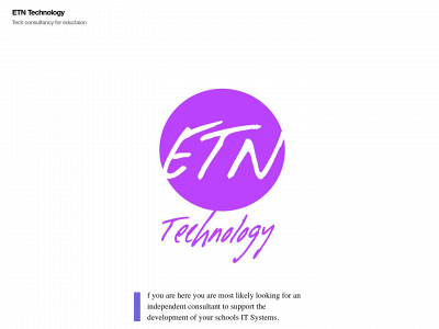 etn-tech.co.uk snapshot