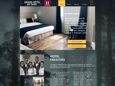 legrandhoteldethies.com snapshot