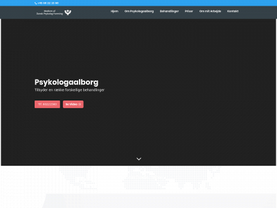psykologaalborg.dk snapshot