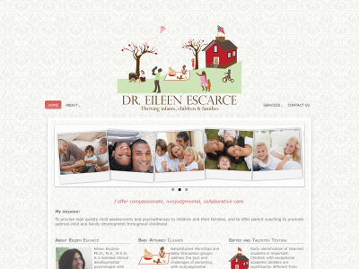 eileenescarcephd.com snapshot