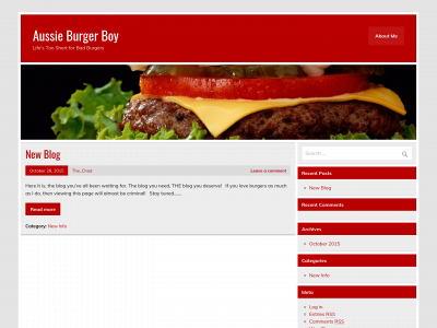 aussieburgerboy.com snapshot
