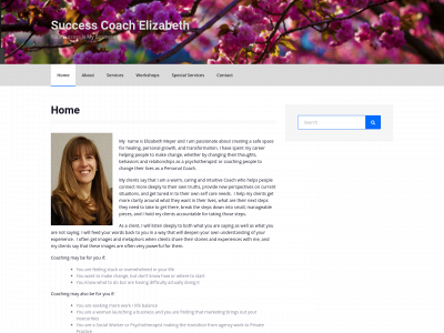 successcoachelizabeth.com snapshot