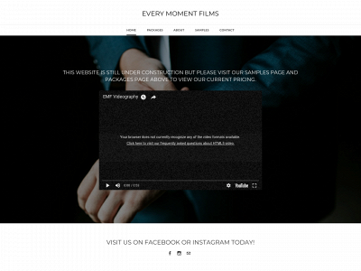 everymomentfilms.net snapshot