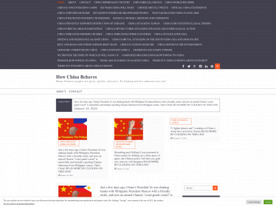 howchinabehaves.com snapshot