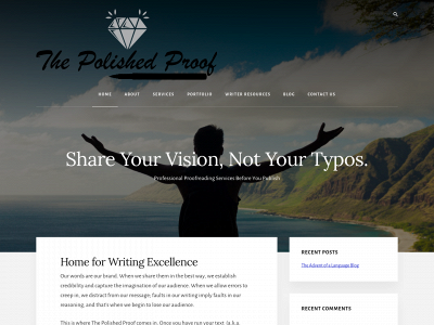 thepolishedproof.com snapshot