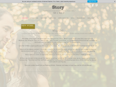 storyhairandmakeup.co.uk snapshot