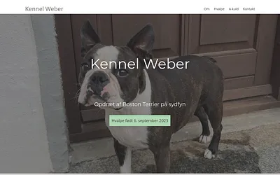 kennelweber.dk snapshot