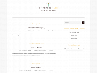 sabrinasimington.com snapshot