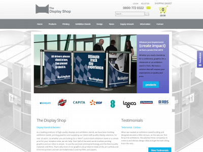 thedisplayshop.co.uk snapshot