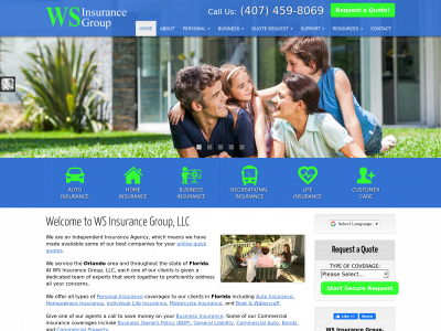 wsinsurancegroup.com snapshot