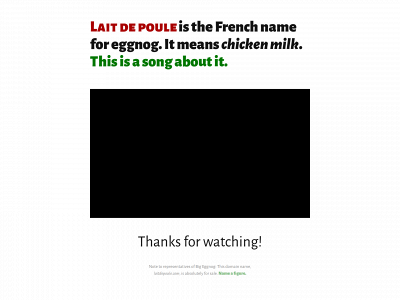 laitdepoule.com snapshot
