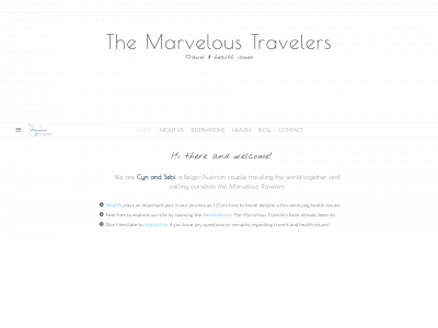themarveloustravelers.com snapshot