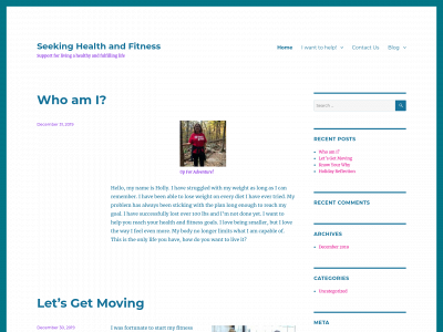 seekinghealthandfitness.com snapshot